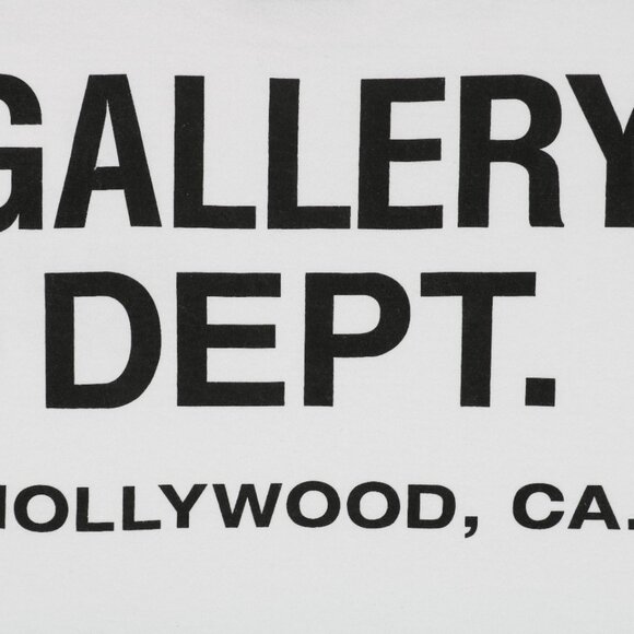 Gallery Dept 22ss long-sleeved shirt with English monogram print. - Picture 7 of 8